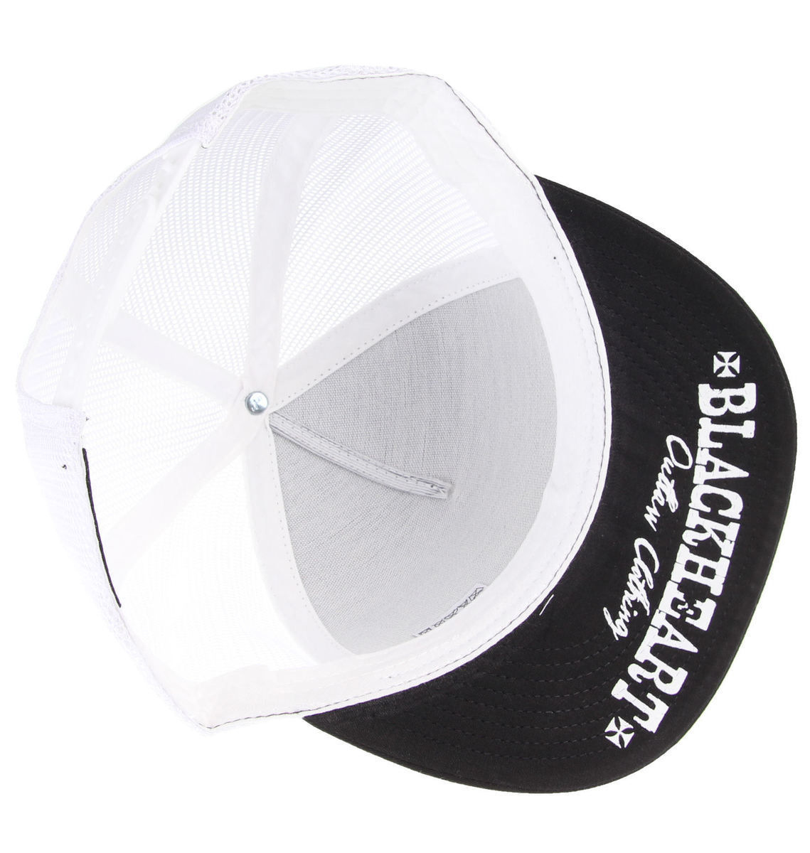 Sapka BLACK HEART - CHOPPER  - WHT