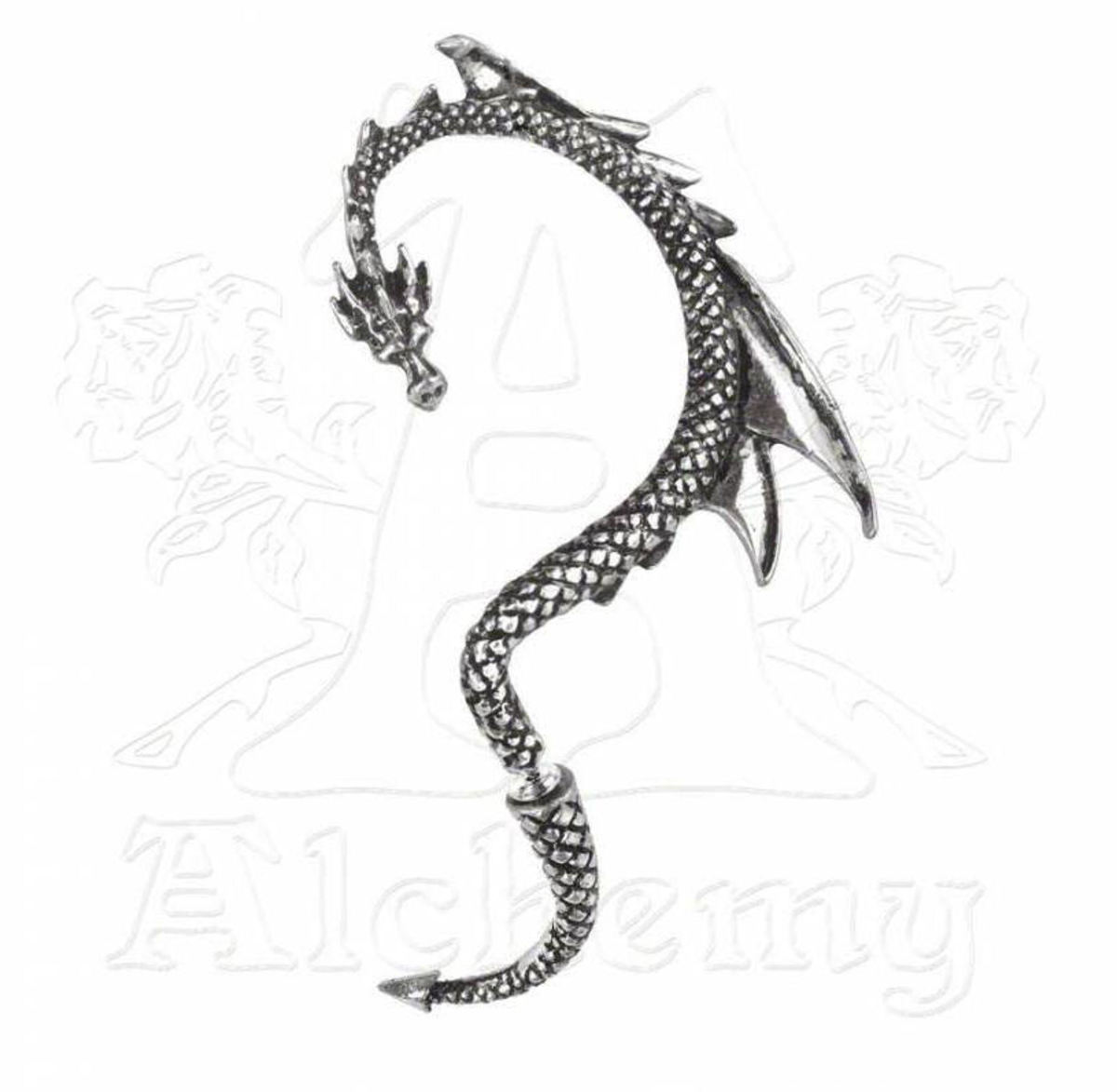 Fülbevaló The Dragon's Lure (stud) The ALCHEMY GOTHIC