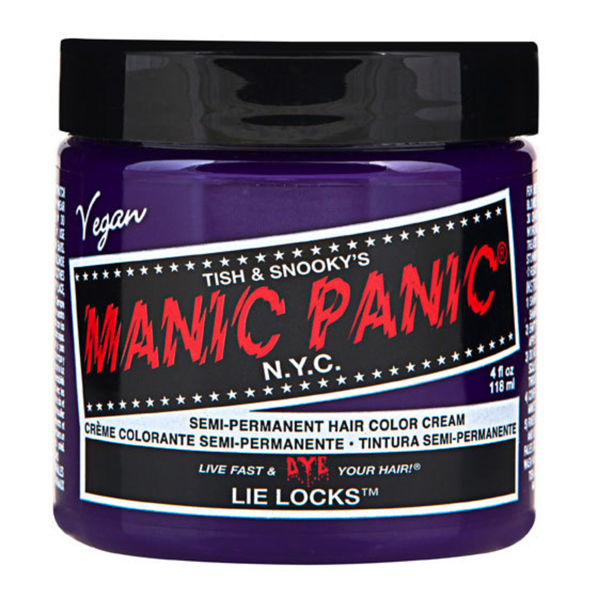 Szín Haj MANIC PANIC - Lie Zárak