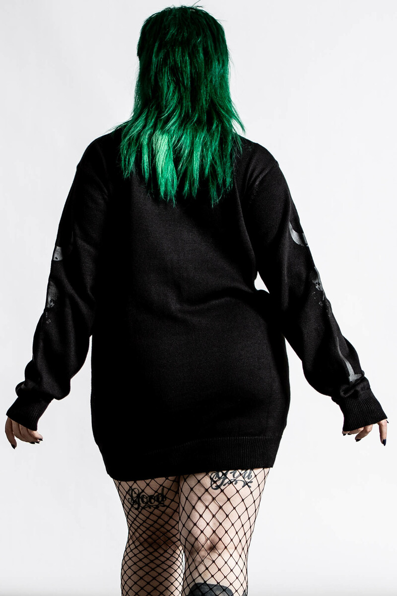 Pulóver Unisex - Cursed Knit - KILLSTAR - KSRA004336 XS