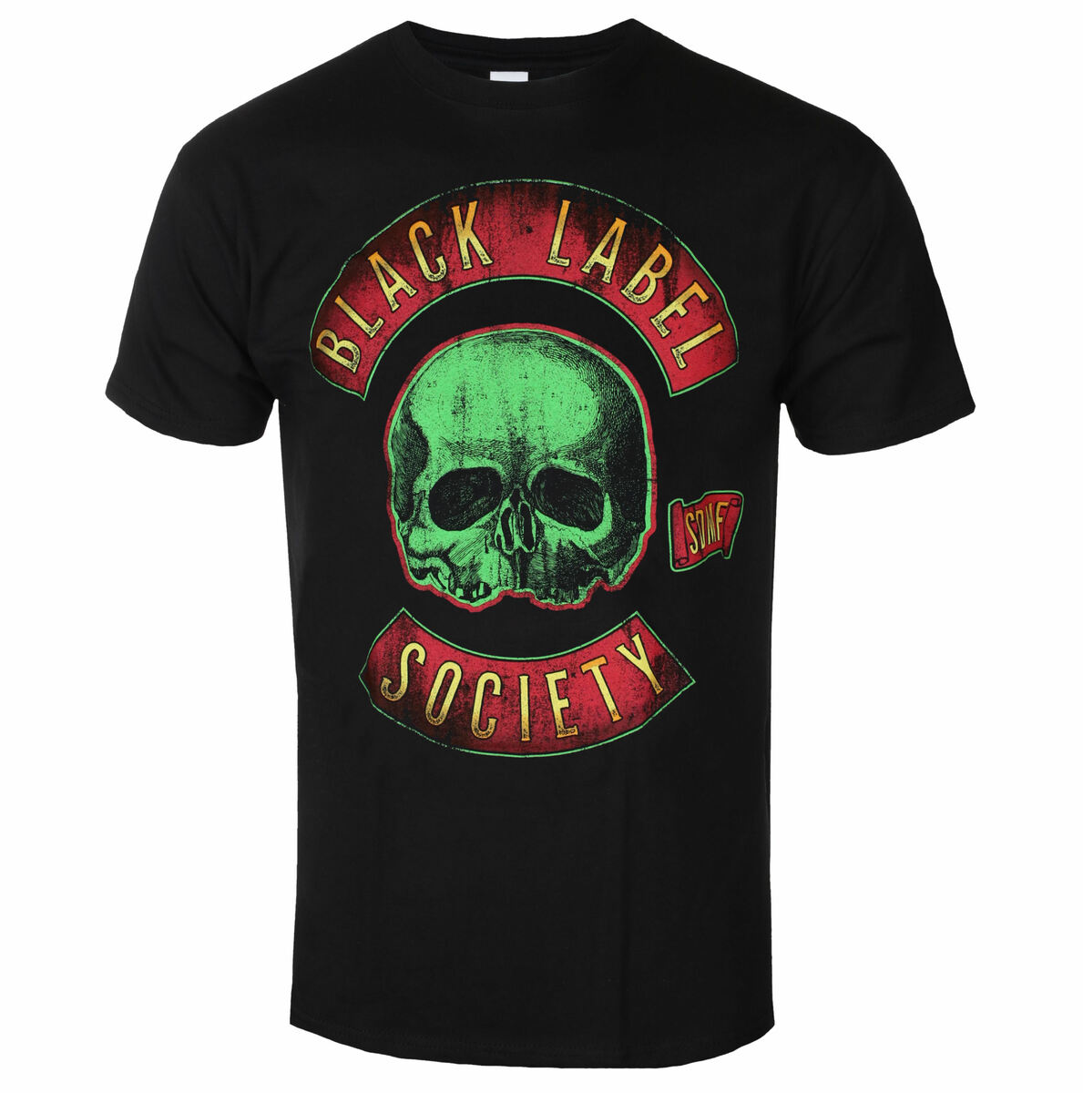 Metál Póló Férfi Black Label Society - Skull Logo Colour - ROCK OFF - BLSTS05MB XL