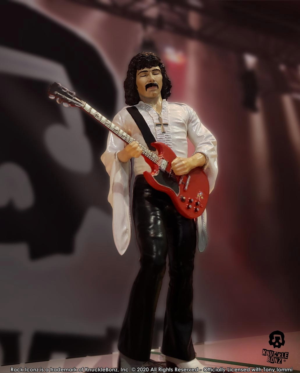 Figura Tony Iommi - Rock Iconz Statue Limited Edition - KNUCKLEBONZ